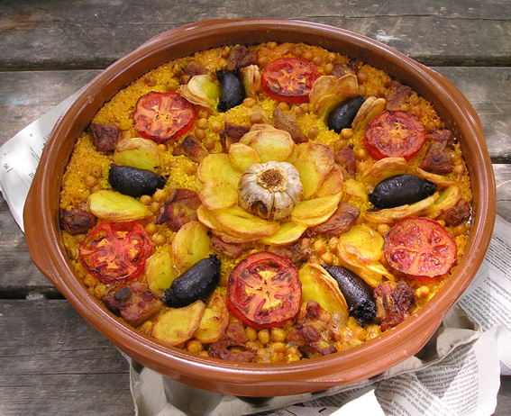 Национальная испанская кухня. Традиционная валенсийская кухня.